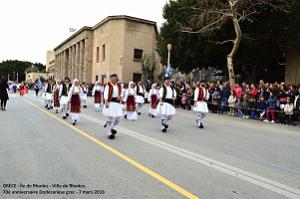 158- Rhodes- Defile Dodecanese grec